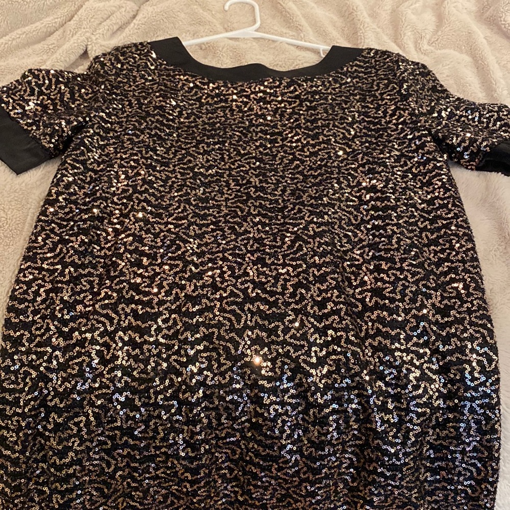 Never worn dress- bought for New Year’s Eve and plans changed